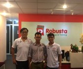 Robusta chào đón các bạn sinh viên trường Đại học Khoa học Tự nhiên đến thực tập