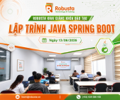 Robusta khai giảng khóa học Lập trình Java Spring Boot cho một đơn vị viễn thông lớn tại TP.HCM

