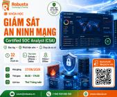 Giám sát an ninh mạng- Certified SOC Analyst (CSA)