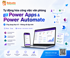 Tự động hóa công việc văn phòng với Power Apps & Power Automate