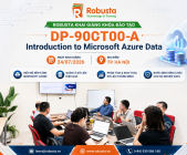 Robusta khai giảng khóa DP-900T00-A: Introduction to Microsoft Azure Data cho doanh nghiệp