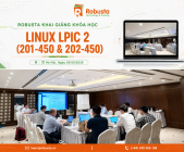 Robusta khai giảng khóa học Linux LPIC-2 cho khách hàng trong lĩnh vực xổ số