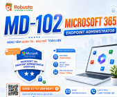 MD-102: Microsoft 365 Endpoint Administrator
Làm chủ triển khai, bảo mật và quản lý endpoint hiện đại với Microsoft Intune, Autopilot và Defender
