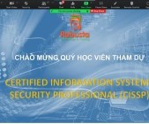 Robusta khai giảng khóa đào tạo trực tuyến "Certified Information Systems Security Professional (CISSP)"