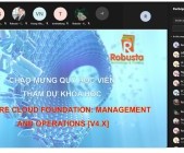 Robusta khai giảng khóa đào tạo trực tuyến "VMWARE CLOUD FOUNDATION: MANAGEMENT AND OPERATIONS [V4.0]"