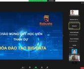 Robusta khai giảng khóa đào tạo trực tuyến "Big Data Analytics"