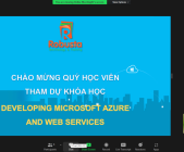 Robusta khai giảng khóa đào tạo trực tuyến "Developing Microsoft Azure and Web Services"