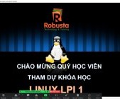 Robusta khai giảng khóa đào tạo trực tuyến "Linux LPI 1" 