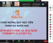 Robusta khai giảng khóa đào tạo "Certified Ethical Hacker version 11 (CEH v11)"