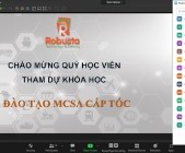 Robusta khai giảng khóa đào tạo "MCSA cấp tốc"
