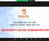 Robusta TPHCM khai giảng khóa đào tạo "Microsoft Azure Administrator"