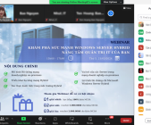 Robusta đã tổ chức thành công Webinar "Khám phá sức mạnh Windows Server Hybrid"