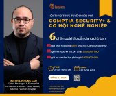 Khám Phá Cơ Hội Nghề Nghiệp với Chứng Chỉ CompTIA Security+ và săn học bổng 100% học phí khóa học tại Robusta.