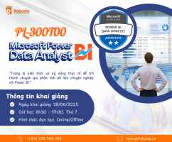 PL-300T00: Microsoft Power BI Data Analyst – Khai phá dữ liệu, tạo giá trị, dẫn đầu quyết định
