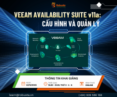 Khóa học Veeam Availability Suite v11a: Cấu hình và Quản lý – Làm chủ giải pháp sao lưu và khôi phục dữ liệu toàn diện