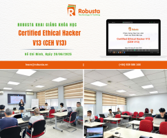 Robusta khai giảng khóa học Certified Ethical Hacker V13 (CEH V13) ngày 28/06/2025