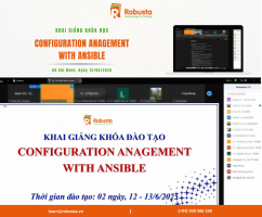 Robusta khai giảng khóa học "Quản lý cấu hình với Ansible"
