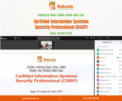 Robusta khai giảng khóa “Certified Information Systems Security Professional – CISSP”