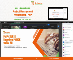 Robusta khai giảng khóa học “Project Management Professional – PMP” sáng 28/06/2025