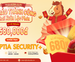 COMPTIA SECURITY+ (SY0-701) – Bứt Phá Sự Nghiệp An Ninh Mạng Cùng Ưu Đãi Khai Xuân 2026