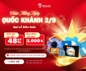 Mừng Quốc Khánh 2/9 -  Bứt phá sự nghiệp IT với ưu đãi lớn nhất năm từ Robusta