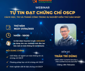 Webinar "Tự tin đạt chứng chỉ OSCP - Cách học, thi và thành công trong sự nghiệp kiểm thử xâm nhập"