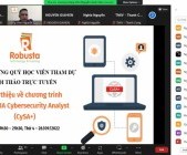 Robusta tổ chức thành công Hội thảo "Giới thiệu chương trình CompTIA Cybersecurity Analyst (CySA+)"