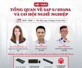 Hội thảo "Tổng quan về SAP S/4HANA và cơ hội nghề nghiệp"