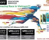 Cơ hội thi 3 chứng chỉ VMware miễn phí và Trúng iPod nano